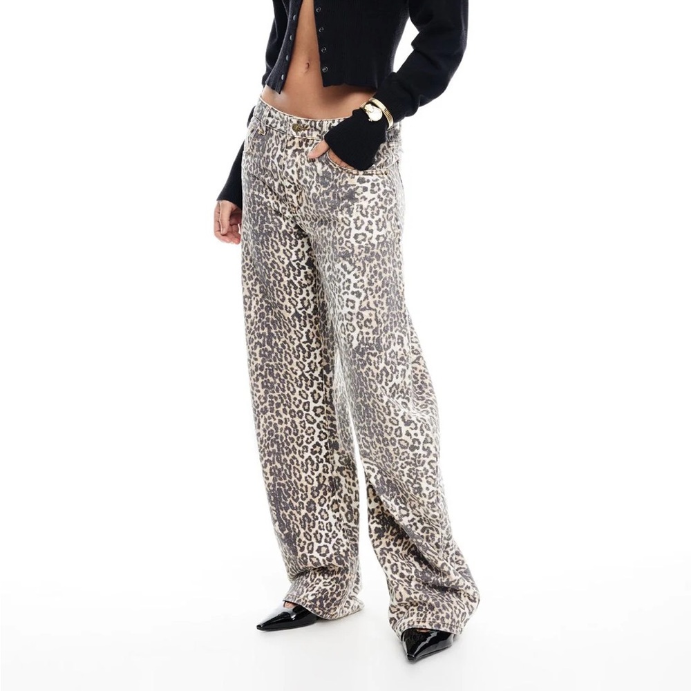Lioness HORSESHOE JEAN | LEOPARD FADE - D00 - Picture 2 of 8